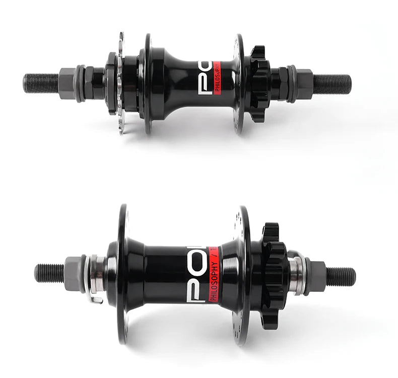 BH018 Hot Selling Factory Price BMX Bike Hub Front/Rear Aluminum Alloy Anodized Color 4 Bearings 120 Sounds for BMX Dirt Jump