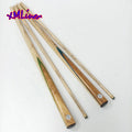 Xmlivet Inlay Snooker Cues 1/2 Split in 9.5mm with Copper Ash Wood Pool Cue Sticks Accessories