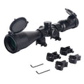 FOCUHUNTER 4-24X50E IP67 Waterproof Scope SF Long Range Telescopic Sight Shockproof Tactical Scope Red Green Reticle