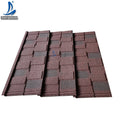 Dubai Rock Stone Chips Coated Alumzinc Steel Roof Tiles Telhas Baldosa De Color Piedra Metal Building Materials in Yiwu