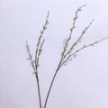 Artificial White Willow Decorative Branch and Fruit Plastic 76/82CM Realistic Handmade Soft Fashionable Modern Home Decoration