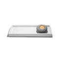 Factory Wholesale Modern Hot Selling Decoration Shower Tray Black Gray Waterproof Concrete Cement Storage Tray