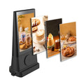 Newest FYD06 Cloud Sever Android 8.1 Double Side Touch Screen Digital Kiosk Restaurant Menu Display Table Advertising Player