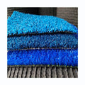 Blue Synthetic Grass Mat Artificial Turf Grass Carpet / Outdoor Events Landscaping Wedding Wall Decor
