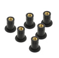 M2 M3 M4 M5 M6 Custom Brass Knurled Thread Insert Nut Plastic Insert