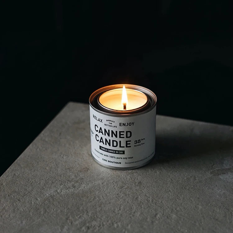 Hot Sale Custom Labels Empty 100ml 200ml Metal Jar Paint Tin Candle