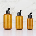 Luxury Empty Hotel Shampoo Bottle Shower Gel Bottle Refillable Plastic Lotion Bottle With Flip Top
