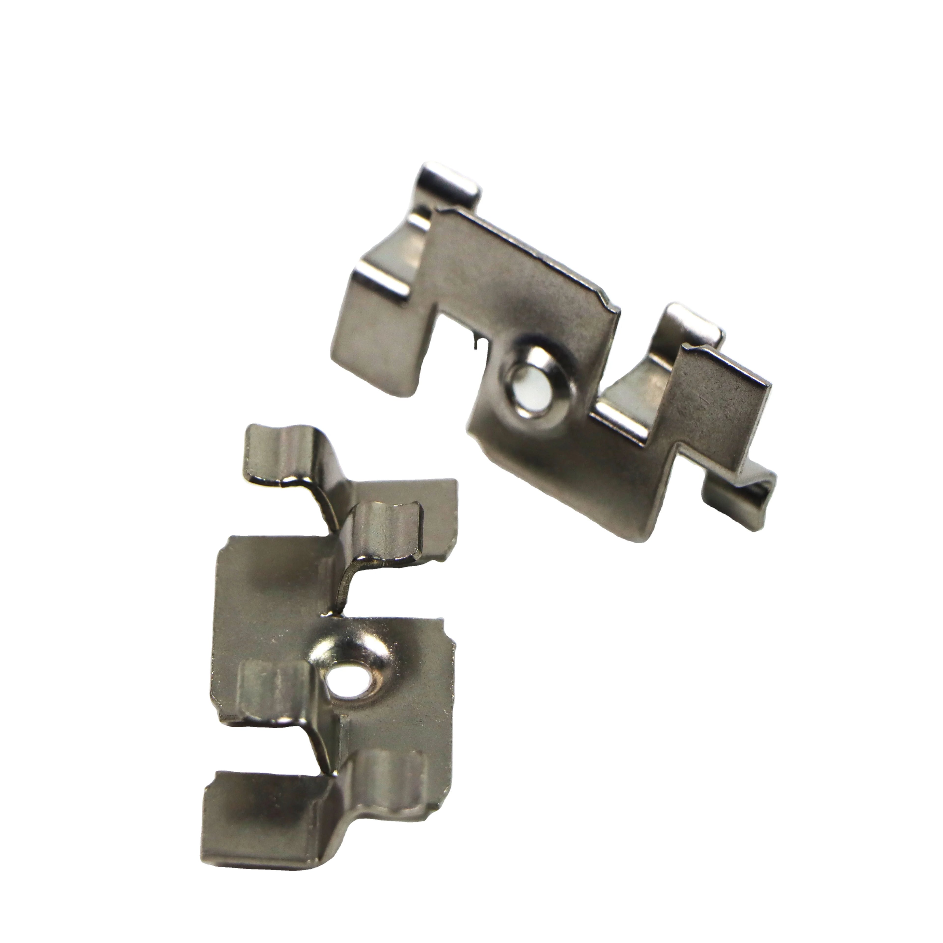Stainless Steel Deck Clips Hidden Screw Waterproof Outdoor WPC Wood Plastic Composite Flooring Fastener System Space Spacing