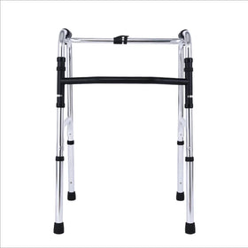 Foldable Lightweight Aluminum Height Adjustable Walking Zimmer Frame for Elderly
