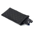 Squeeze Top Sunglass Pouch Leather Glasses case Sunglasses case Leather Bag for Glasses