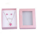 Exquisite High-grade Transparent Window Jewelry Storage Box Paper Box Packaging Jewelry Boxes