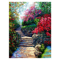 Wholesale Cross Stitch Kits Embroidery Park Landscape Home Decoration Mosaic Painting Dropshipping DIY Cross Stitch 30*40CM