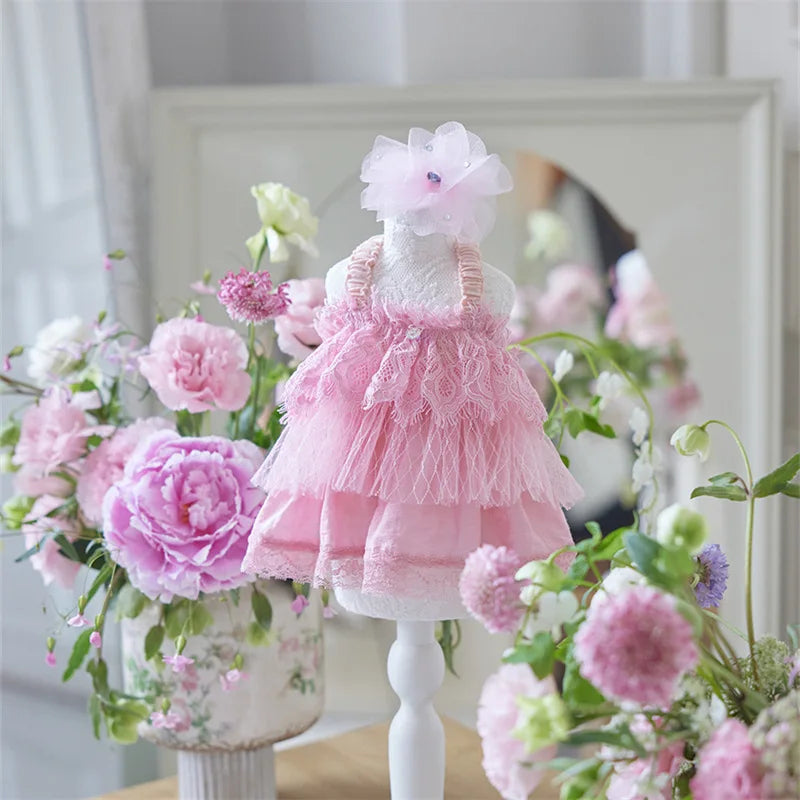 New Beautiful Lace Pet Princess Skirt Cat and Dog Clothing
