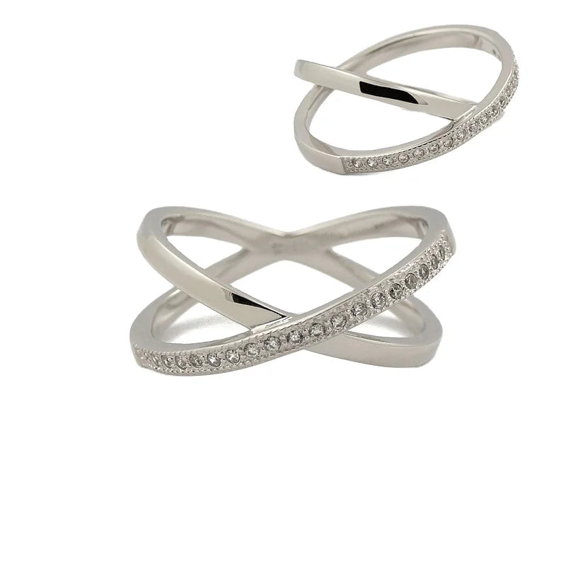 X Design Finger Silver 925 Ottoman Tugra Ring Man Cock Rings for Men