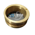 62x50x25mm ManRoland Printing Machine 200 Machine Copper Turbine Fittings Copper Worm Gear