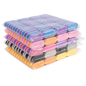 Mini Sponge Nail File 100/180 Colorful Nail Buffer Double Sided Sanding Buffer Cuticle Remover Pedicure Manicure Files