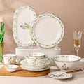 Solhui Ceramic Nordic Ins Light Luxury Tableware Minimalist Soup Bowl and Plate Tulip Dinnerware