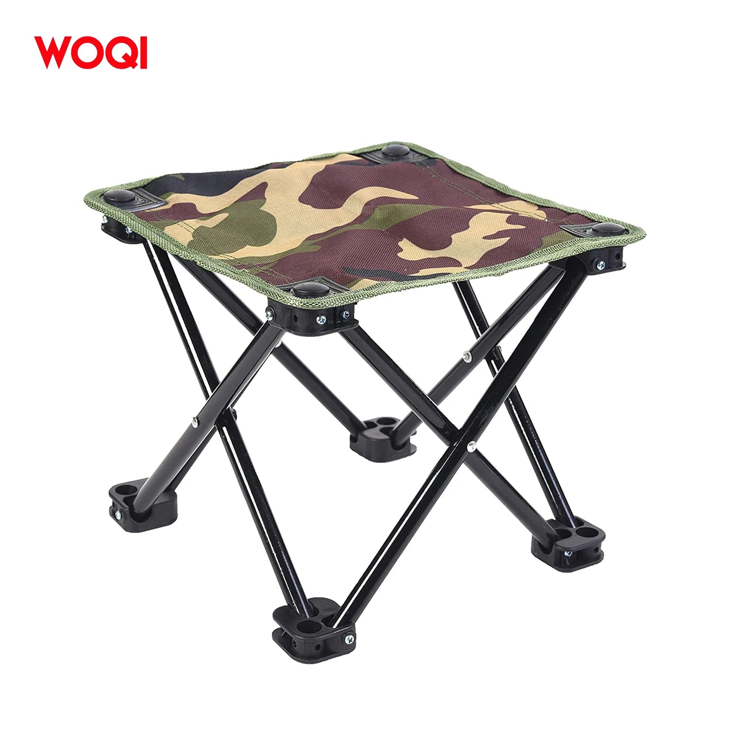 WOQI Factory Price Adjustable Lightweight Portable Outdoor Portable Folding Stool with Carry Bag