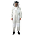 3 Layers Breathable Beekeeper Suit Fashionable Beekeeping Suit with Ventilated Fencing Veil Beginner Beekeepers-XXL
