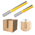 12mm/12.7mm Shank Long Cleaning Bottom Router Bit Both Edge Wood Cutter CNC Woodworking Clean Bits Set 50/76mm OEM Customizable