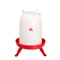 YYB LM77 Wholesale Broiler Farming Waterer Legs Buckets 4L Plastic Automatic Poultry Drinker Chicken