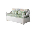 Hot Selling INS Space Saving Living Room Furniture Flexible Extendable One Two Seat Small Functional Solid Wood Sofa Bed