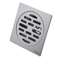 304 Stainless Steel Anti Odor Hotel Bathroom Floor Drain Waste Gate Shower Drainer