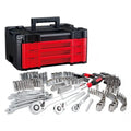 230-Piece Heavy Duty Home Mechanic Hand Tool Set Socket Wrench Ratchet Bit DIY Hard Case Drawer Electrical Application OEM Box