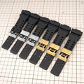 Factory Direct Sale PU Watch Band Strap for casio GA-100/400/GD120 Watch Bands with Steel Ring