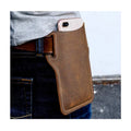 Hot Selling Wholesales Phone Sleeve Genuine Leather Phone Leather Pouch Case