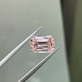 Fine Jewelry IGI Certified 4.66CT FANCY Light Pink Emerald Cut Lab Grown Diamonds 2VG Cut VS1 CVD Lab Create Diamond Loose Stone