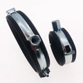 Pipe Clamp Bracket Steel M8+10 Zinc Plated Exhaust Pipe Clamp Quick Release Pipe Clamps