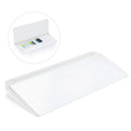 Small Desktop Glass Whiteboard Computer Keyboard Stand Whiteboard with Drawer Desk Organizers for Office
