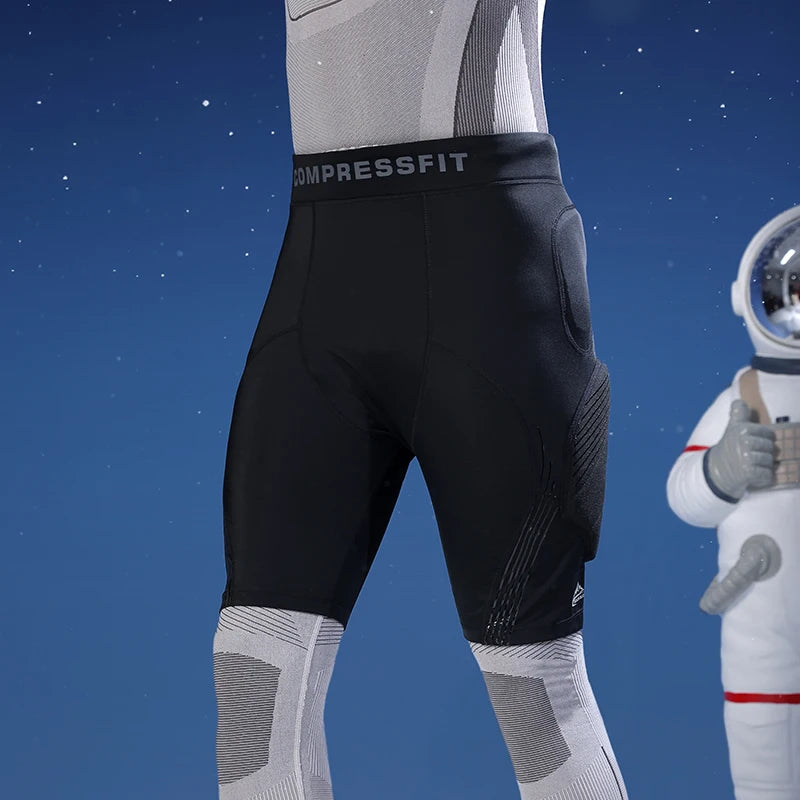 REXCHI HX38 Snowboard Skate Ski 3d Protection Hip Butt Tailbone Padded Protective Shorts