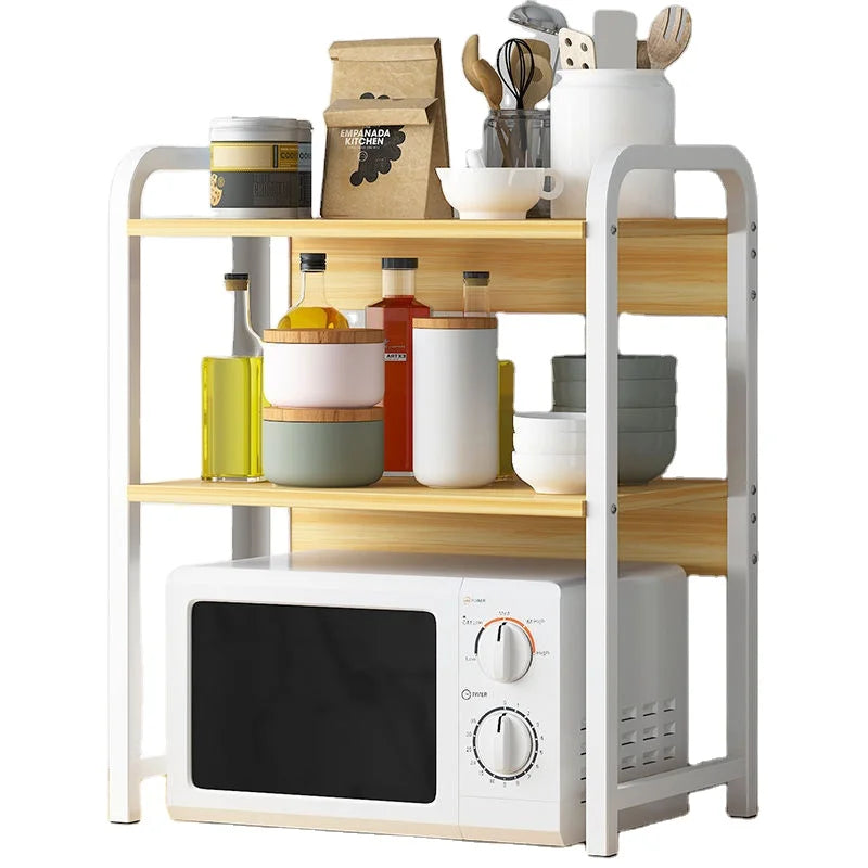 3Tier Kitchen  U-style Desktop Storage Holder Stand Microwave Oven Kitchen Rack