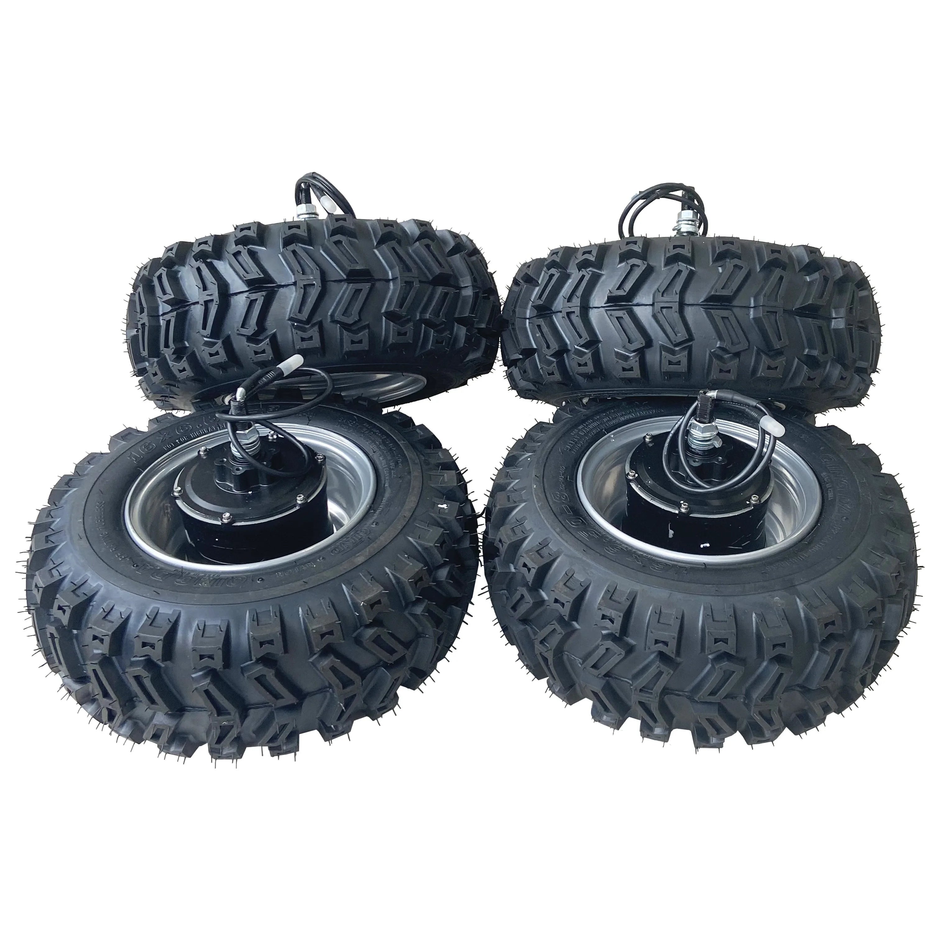 M 16 Inch Tractor Tire 150N.m Low Speed with Large Torque 48v 800w Max Load 300kg Servo Hub Motor with Encoder and Single Shaft