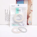 Korean Version 2-Piece Mermaid Hair Ties Fashionable Candy Colors Plastic Line Hairband for Kids Phone Accessories