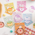 Cartoon Cute Self-Adhesive Ice Cream Shape Memo Pad Kawaii School Girls Sticky Note for Kids