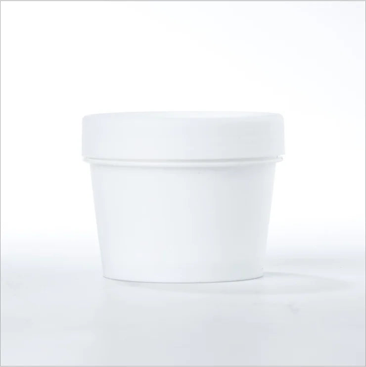 Low MOQ 50g-250g PP Plastic Luxury Matt Pink Green Cosmetic Jars for Skin Care Cream & Lotion Wholesale