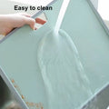 Double-Sided Wheat Straw Cutting Board - Eco-Friendly Premium Plastic Chopping Block with Non-Slip Handle & Juice Groove