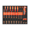 KAFUWELL H3548E 19 Pcs Hand Tool Set With Screwdriver Set and Electrical Screwdriver