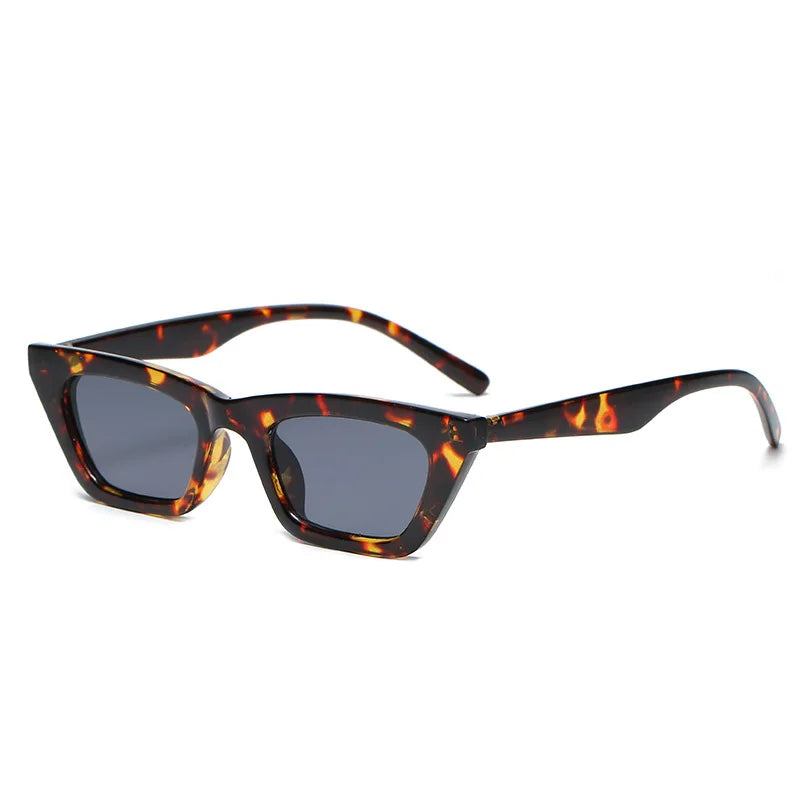 2027 Cat Eye Sunglasses Men Luxury Sun Glasses Fashion Square Rimless Vintage Women Sunglasses