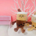 15CM Boba Plush Keychain Milk Tea Stuffed Toy for Kids Stuffed Animal Toys Plush Key Chains Boba Keyring BubbleTea Cup Keychain