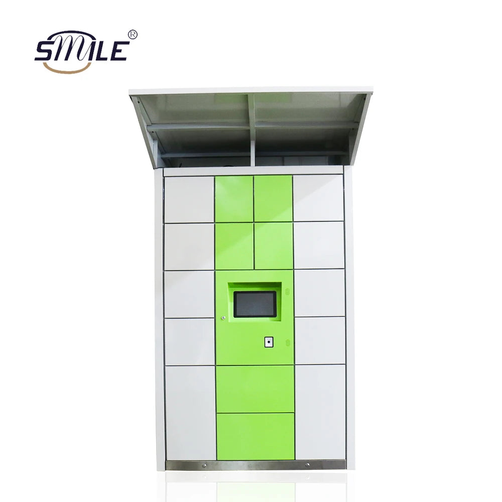 CHNSMILE Smart Locker Cabinet with Galvanized Steel and Custom Color for Supermarket/Gym/Express Storage