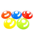 Soccer Football Workout Holder Carry Bag 50 Fluorescence Disc Cone Triangle Blue Equipment Quickness Set Speed Agility Training