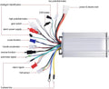 Custom Electric Bicycle Spare Parts Motorcycle Controls Motor 48v Controllers for Electric  Control Valve