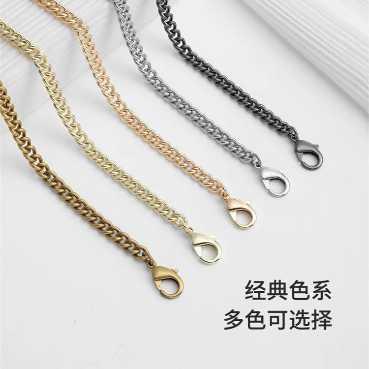 BC063  Gold Bag Chain Shoulder Strap With Lobster H Ook Handbag Diy for Purse Shoulder Bag Handbag Straps Accessory