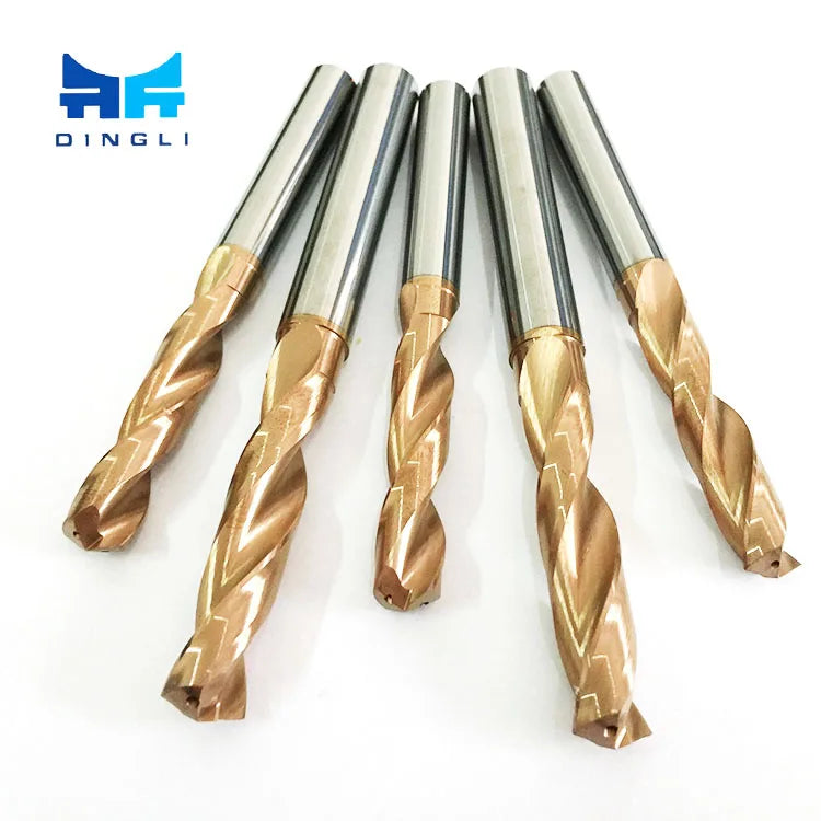 High Quality Tungsten Carbide Twist Drill Bit for Hardness Steel with Inner Coolant