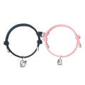 In Stock Jewelry Adjustable Custom Women Pulseras De La Amistad Best Friend Couple Lucky Friendship Magnetic Bracelet