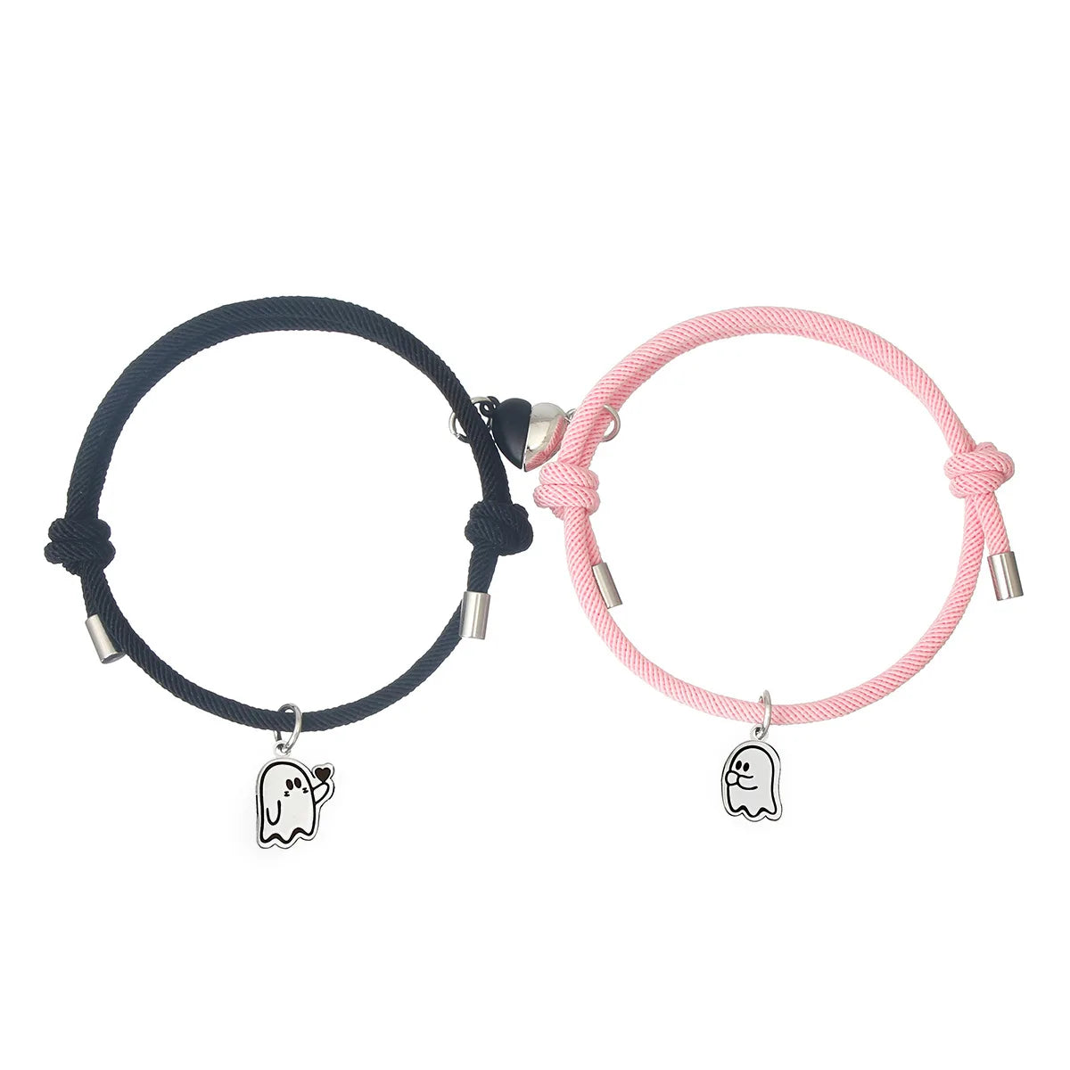 In Stock Jewelry Adjustable Custom Women Pulseras De La Amistad Best Friend Couple Lucky Friendship Magnetic Bracelet